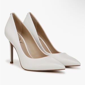 Sam Edelman Classic White Heels